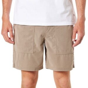 Katin Trails Corduroy Shorts Mens Large Beige Tan